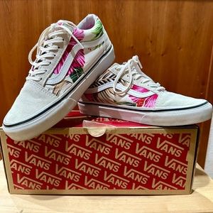 Vans Hawaiian floralite lace-up shoes
